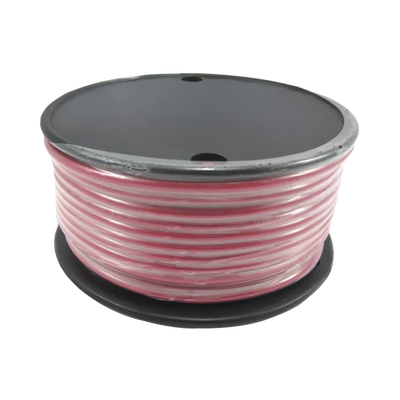 Imagen de Rollo de cable grado marino calibre 14 en color rojo de 100 pies (30.48 m).