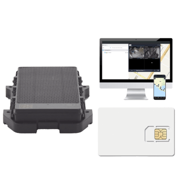 Imagen de KIT Localizador 4G con carga solar / Semiautónomo / Rastreo de contenedores / Cajas de tráiler / Alarma de sabotaje audible / Incluye Licencia vitalicia EPCOMGPSCODE y SIM de datos SIM500MB2Y