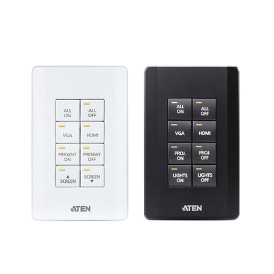 Imagen de Sistema de control ATEN - Teclado de 8 botones (EE. UU., 1GANG)