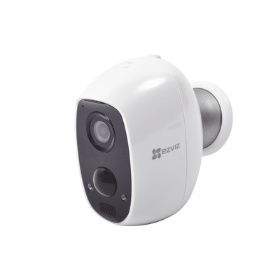 Imagen de Cámara IP Wi-Fi / Con Batería Recargable (Cero Cables) / 2 Megapíxel  / Sensor PIR /  Uso en Exterior Con Protección / Grabación en la Nube / Ranura Para microSD