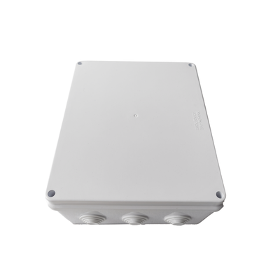 Imagen de Caja de Conexiones Impermeable IP65, 12 Entradas, Dimensiones 300 x 250 x 120 mm, para Instalaciones Industriales, Comerciales y Residenciales, Incluye Tornillería para su Instalación