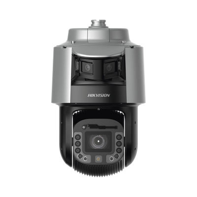 Imagen de [TandemVu] Domo PTZ IP 4 Megapixel con Cámara Panoramica 180º de 6 Megapixel / 25X Zoom / 300 mts IR y 30 mts Luz Blanca / IP67 / IK10  / Autoseguimiento / Wiper / Deep learning / Entrada-Salida de Audio y Alarma / Ultra Baja Iluminació