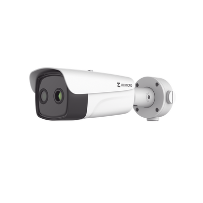 Imagen de Bala IP Térmica 640 × 512 / Lente 35 mm / Termométrica / Detección de Temperatura / PoE+ / Exterior IP67 / Recubrimiento Anticorrosivo / MicroSD