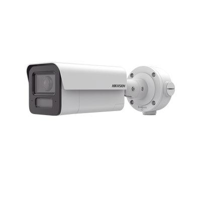 Imagen de Bala IP 4 Megapixel / Lente 2.8 mm / 80 mts IR EXIR / DeepinView / Analíticos de 80 Metros de Distancia con Protección Perimetral / Micrófono y Bocina Integrado / IP67 / IK10 / H.265+ / DARKFIGHTER 2.0 / WDR 120 dB / Micro SD