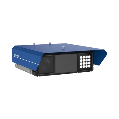 Imagen de Cámara de Tráfico ANPR de 9 MP / 4096 × 2160 / Integración de Radar y Luz Suplementaria / Análisis de Violaciones de Tráfico / Montaje Lateral / Protección IP66 IK10