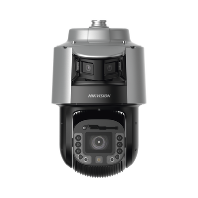 Imagen de [TandemVu] Domo PTZ IP 4 Megapixel con Cámara Panoramica 180º de 6 Megapixel / 42X Zoom / 300 mts IR y 30 mts Luz Blanca / IP67 / IK10  / Autoseguimiento / Wiper / Deep learning / Entrada-Salida de Audio y Alarma / Ultra Baja Iluminació