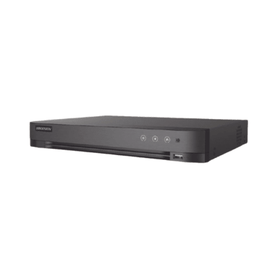 Imagen de DVR 16 Canales TURBOHD + 8 Canales IP / 5 Megapixel Lite - 3K Lite / Salida Independiente HDMI - VGA / Audio de Dos Vías por Coaxitron / Reconocimiento Facial / ACUSENSE (Evista falsas alarmas) / 1 Bahía de Disco Duro / Salida de Video en Fu