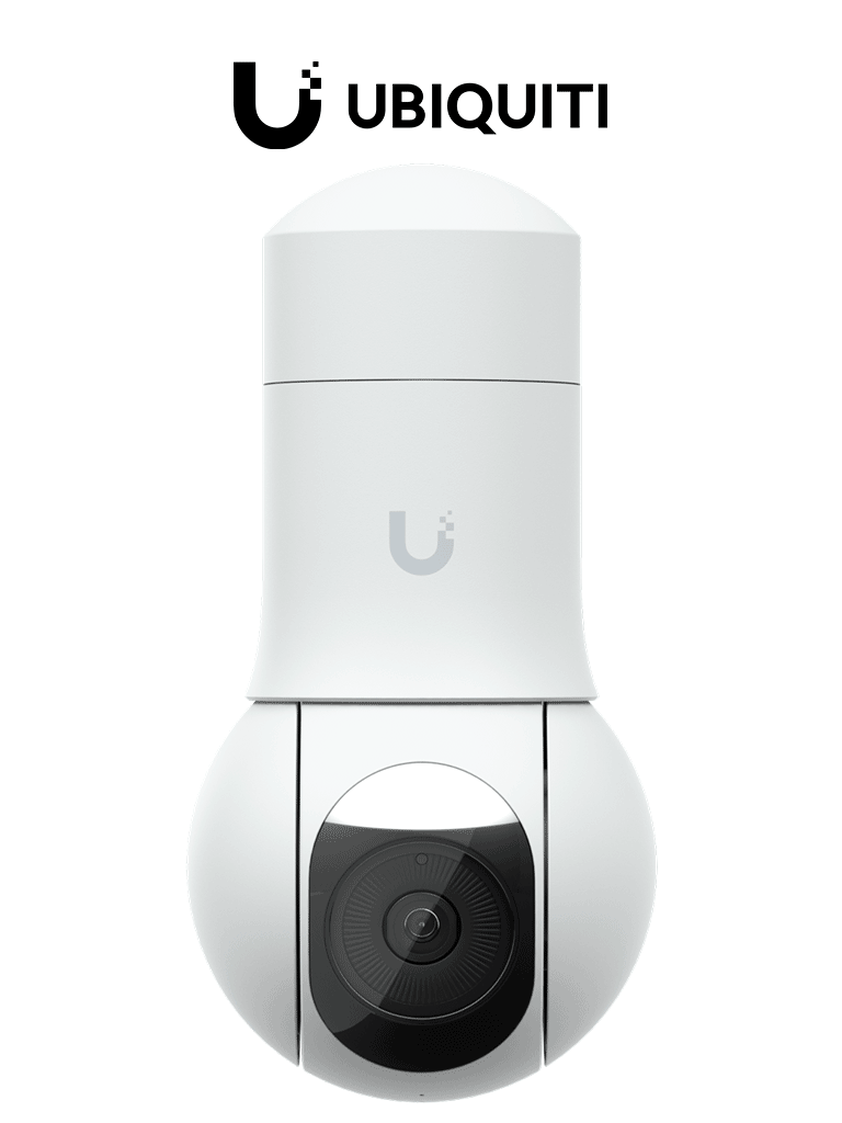 UBIQUITI UVC-G5-PTZ - Mini PTZ con seguimiento de personas 4MP, Zoom optico de 2x , IR 20 metros , Detección de movimimiento con IA , Microfono integrado , LED integrado para visión noctura a color, Alimentación por POE, Equipo para exterior.