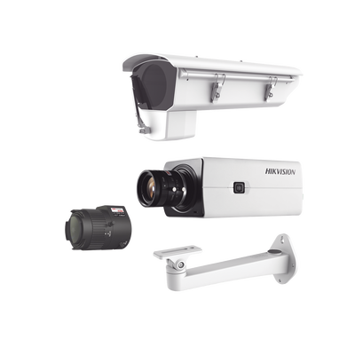 Imagen de Kit de Cámara IP con Gabinete para Cuartos Frios con Ventilador, Calefacción y Parabrisas Incluye Lente varifocal