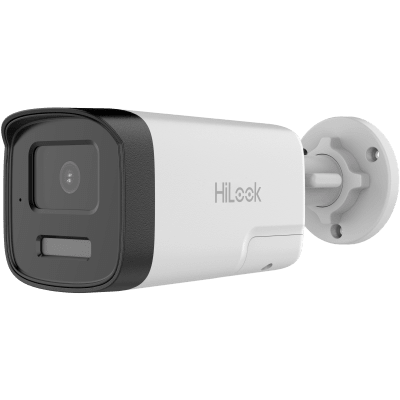 Imagen de [Audio Bidireccional + Dual Light + ColorVu] Bala TURBOHD 3K /5 Megapixel / Lente 2.8 mm / 40 mts IR EXIR + 40 mts Luz Blanca / Micrófono y Bocina Integrado / Exterior IP67 / Metal / dWDR