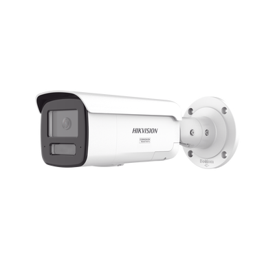 Imagen de [Dual Light + ColorVu 3.0 + HikAI] Bala IP 4 Megapixel / Lente 4 mm / 60 mts IR + Luz Blanca / Exterior IP67 / WDR 130 dB / ACUSENSE 3.0 / Metal / NEMA 4X / ACUSEARCH
