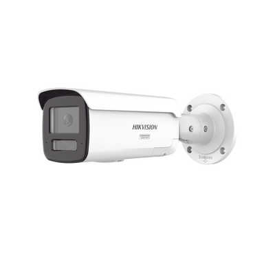Imagen de [Dual Light + ColorVu 3.0 + HikAI] Bala IP 4 Megapixel / Lente 4 mm / 60 mts IR + Luz Blanca / Exterior IP67 / Estrobo Luz Blanca / WDR 130 dB / ACUSENSE 3.0 / Metal / NEMA 4X / ACUSEARCH