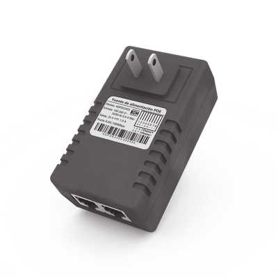 Imagen de Adaptador de pared / Inyector PoE / 48 Vcc / 0.5 A / Controlado por chip IC / Protección contra OV, OC, SC, UV/  Fácil de instalar