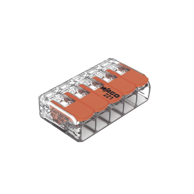 Imagen de Conector Compacto para 1 Cable de Entrada 4 Cables de Salida / Cables Compatibles 28AWG-12AWG
