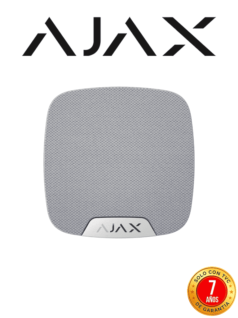 AJAX HomeSirenW - Sirena interior inalámbrica. Color Blanco (28275.11.WH3)