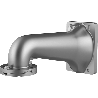 Imagen de Montaje de Techo Tipo Tubo de 20 cm de Largo para Domos PTZ con Polímero Anticorrisión