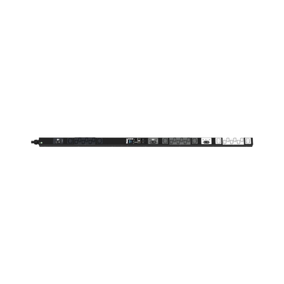 Imagen de PDU Monitoreable (MI) para Distribución de Energía, Enchufe de Entrada NEMA L21-30P, Con 18 Salidas C13 y 6 C19, de Instalación Vertical, 208 Vca, 30 Amp