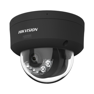 Imagen de [Dual Light + ColorVu 3.0 + HikAI] Domo IP 4 Megapixel / Lente 2.8 mm / 30 mts IR + Luz Blanca / 2 Microfonos Integrados / Exterior IP67 / WDR 130 dB / ACUSENSE 3.0 / Metal / NEMA 4X / ACUSEARCH