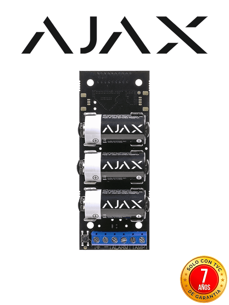 AJAX Transmitter - Módulo para integrar un detector o un dispositivo cableado de terceros con Ajax (28318.18.NC3)