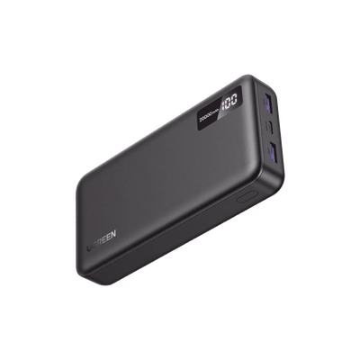 Imagen de Power Bank 20000mAh | 22.5W | 1 USB-C | 2 USB-A | PD3.0 | QC4.0/3.0/2.0 | FPC | AFC | SPC | PPS | Carga 3 veces más Rápido | Protección Integrada| Material Ignifugo | UL94 V-0 | Pantalla Inteligente | Aprobado por Aerolíneas.
