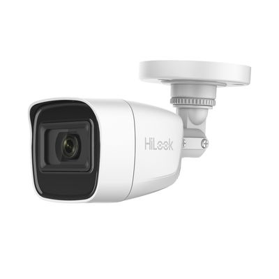 Imagen de Bala TURBOHD 2 Megapíxel (1080p) / Gran Angular 106° / Lente 2.8 mm / Audio por Coaxitron / 30 mts IR EXIR / Exterior IP66 / 4 Tecnologías / dWDR