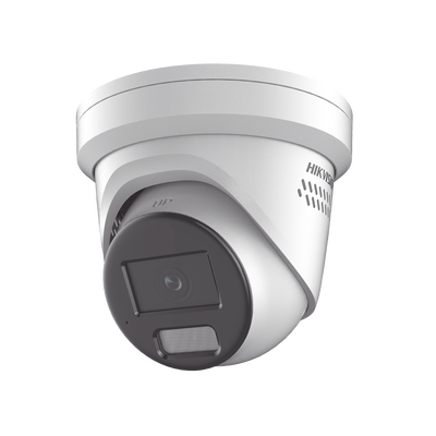 Imagen de [ PROTECCIÓN ACTIVA ] Turret IP 4 Megapixel / Imagen a Color 24/7 / Lente 2.8 mm / Luz Blanca 30 mts / Exterior IP67 / Luz Intermitente y Alerta de Audio / Micrófono Integrado / Videoanaliticos (Filtro de Falsas Alarmas) / WDR 130 dB / Captu