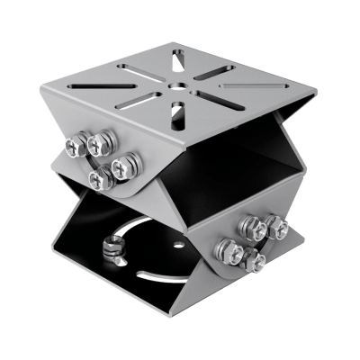 Imagen de Montaje de Conexión para Cámaras IDS-TCM403-BI(G)/POE/0832 / Fabricado en Aluminio / Anticorrosivo