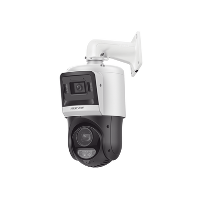 Imagen de [TandemVu] Domo PTZ IP 4 Megapixel con Cámara Fija 4 Megapixel / 15X Zoom / 100 mts IR / IP66  / ACUSENSE / PoE+ / Entrada-Salida de Audio y Alarma / Ultra Baja Iluminación / Micro SD