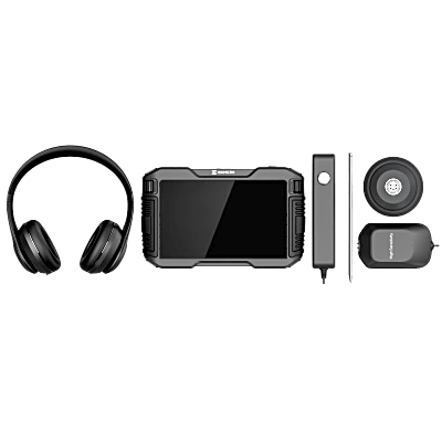 Imagen de AD21 - Cámara de Imagen Acústica Portátil / DETECTAR FUGA DE AGUA / Pantalla táctil de 7" / IP66 PANTALLA IP54 SENSOR PORTATIL