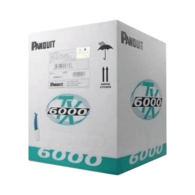 Imagen de Bobina de Cable UTP 305 m. de Cobre, TX6000™ PanNet, Reelex, Amarillo, Categoría 6 Mejorado (23 AWG), PVC (CM), de 4 pares