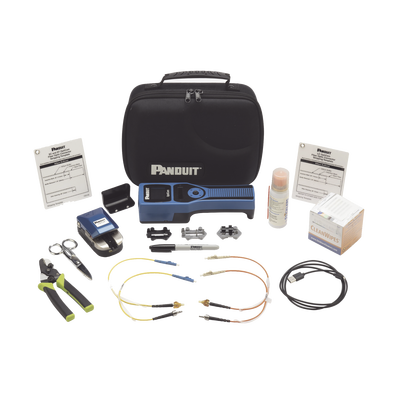 Imagen de Kit Completo de Herramienta OCTT Opticam 2 de Panduit, para Terminación de Conectores Pre-Pulidos LC, SC o ST, Incluye Desforradora y Cleaver
