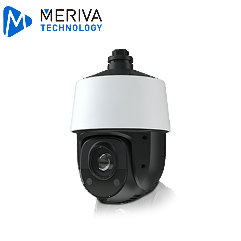 CAMARA IP PTZ MERIVA TECHNOLOGY MSD-225 / 2 MP / 25X ZOOM OPTICO / H.265 / LENTE MOTORIZADO 4.8 - 120MM / 300M IR / IP66 / IK10 / METALICA / 12 VCD / POE / SOPORTA MICRO SD HASTA 256 GB (NO INCLUIDA) / MIA 2.0 / ONVIF / BRAZO INCLUIDO