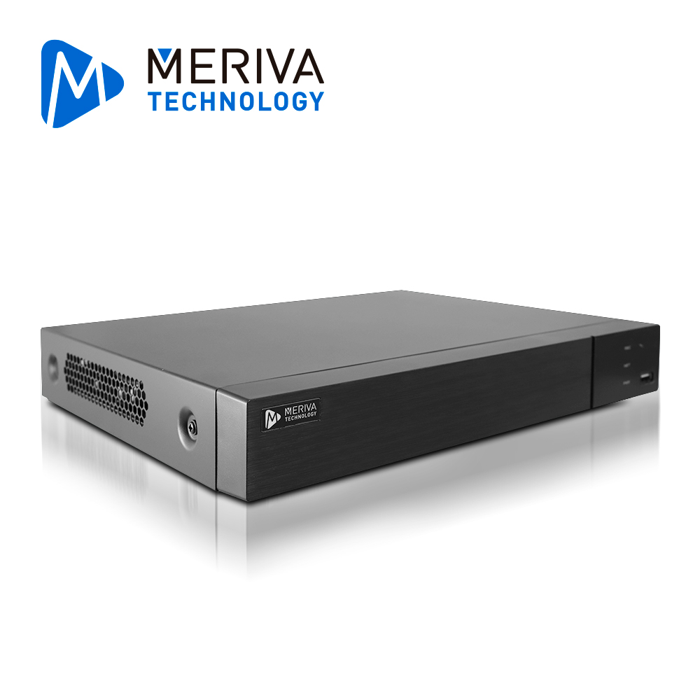 DVR MERIVA TECHNOLOGY MXVR-6108A HD H.265 12 CANALES 5MP 8CH BNC + 4CH IP / SALIDA HDMI (1080P) + 1 VGA (1080P) + BNC SIMULTANEAS / 1 SALIDA + 1 ENTRADA DE AUDIO RCA / 4 ALARMA IN + 1 ALARMA OUT / COC / AOC / P2P / SO. N9000 / TECNOLOGÍAS AHD / TVI / CVI / SD