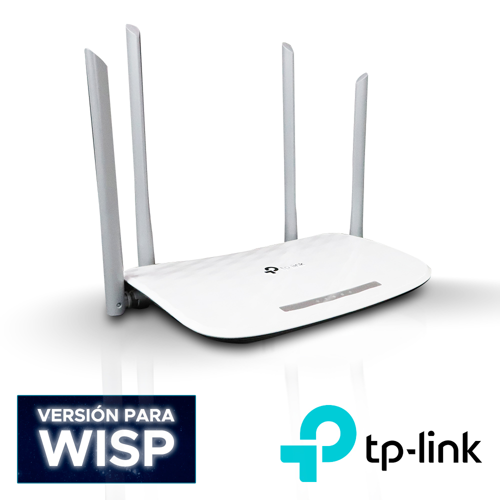 ROUTER INALAMBRICO TP-LINK ARCHER C20 (W) VELOCIDAD DE TRANSMISIÓN INALÁMBRICA 750 MBPS ADMITE 4 MODOS DE OPERACIÓN  ENRUTADOR, PUNTO DE ACCESO, EXTENSOR DE RANGO, WISP. SEÑAL OMNIDIRECCIONAL ESTABLE Y COBERTURA SUPERIOR 1 PUERTO WAN 10