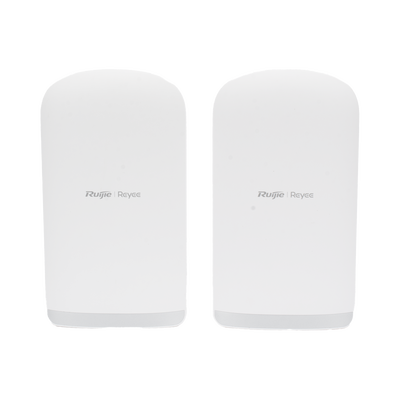 Imagen de Kit completo Punto a Punto Pre-Configurado hasta 5 Km listos para enlazar, administrable en la Nube, Banda 5Ghz AC WAVE2 MU-MIMO 2X2, Puertos 10/100/1000