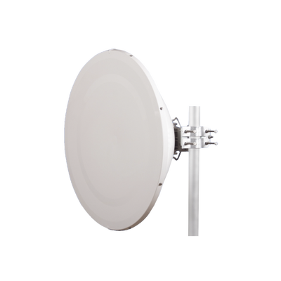 Imagen de Antena direccional Alto Rendimiento / Parábola profunda para mayor aislamiento al ruido /4 ft / Guía de onda  para radio B5x y C5x / Ganancia de 35 dBi / Soporte de acero inoxidable / Polaridad en 90 ° y 45 ° / Incluye montaje.