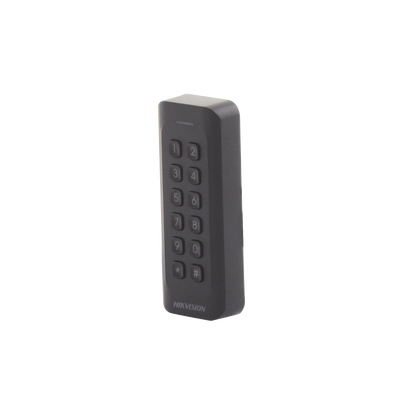 Imagen de Lector de Tarjetas PROX EM y Contraseñas / Exterior IP65 / Wiegand / Compatible con Cualquier Panel / PERFIL DELGADO y ESTETICO / Indicador LED