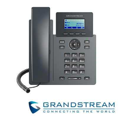 TELEFONO IP GRADO CARRIER GRANDSTREAM GRP2601P / 2 CUENTAS SIP / 2 LINEAS / PANTALLA LCD / CONFERENCIA DE 5 VIAS / 2 PUERTOS 10/100MBPS / GESTION Y APROVISIONAMIENTO GDMS / ALIMENTACION POE AF