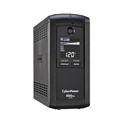 Imagen de UPS de 850 VA/510 W, Topología Línea Interactiva, Entrada 120 Vca NEMA 5-15P, Tipo Mini Torre, Con 9 Tomas NEMA 5-15R